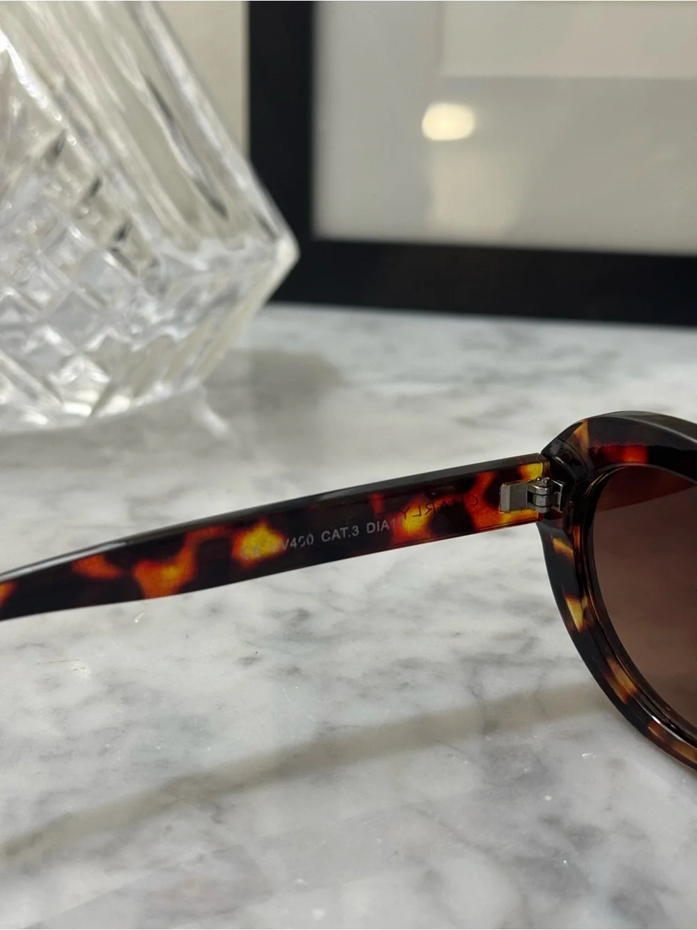 Charly Therapy Diana Sunglasses in Tortoise